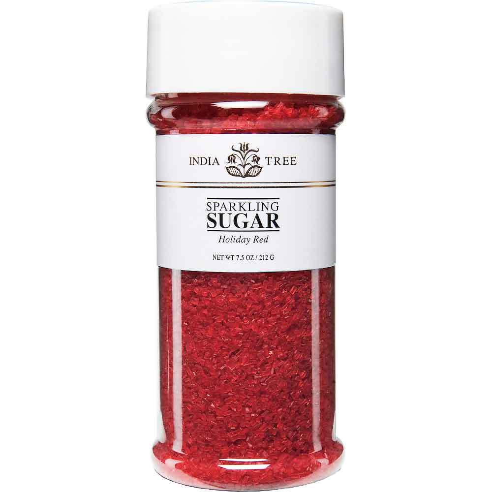 Holiday Red Sparkling Sugar - The Savory Pantry