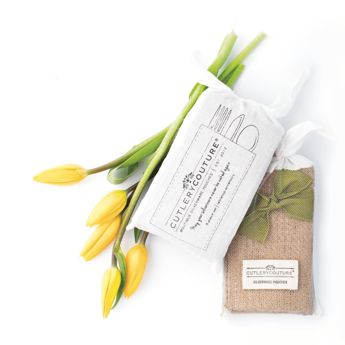 Boutique Silverware Package with Bunny | Set of 8 - The Savory Pantry