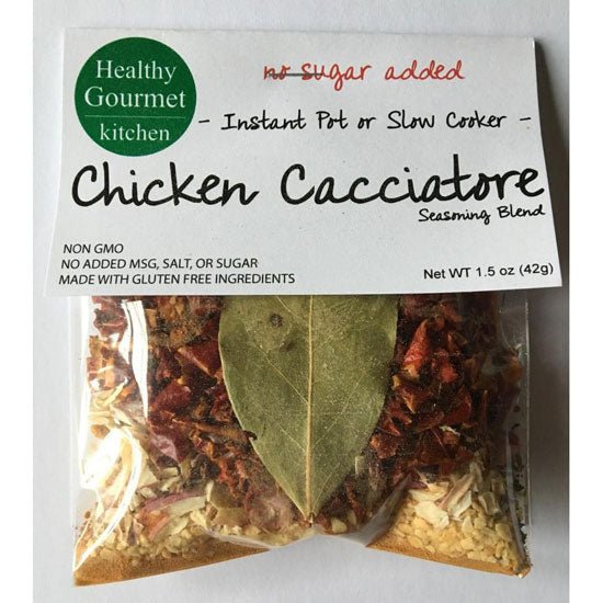 Chicken Cacciatore Slow Cooker Seasoning - The Savory Pantry