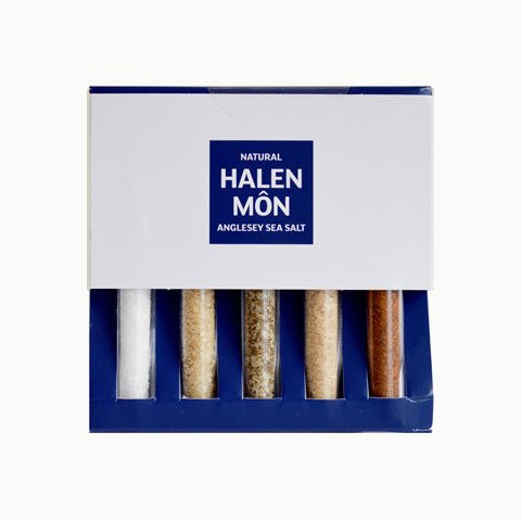Halen Mon Welsh Sea Salt Sampler - The Savory Pantry