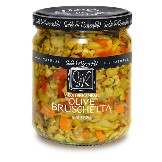 Mediterranean Olive Bruschetta
