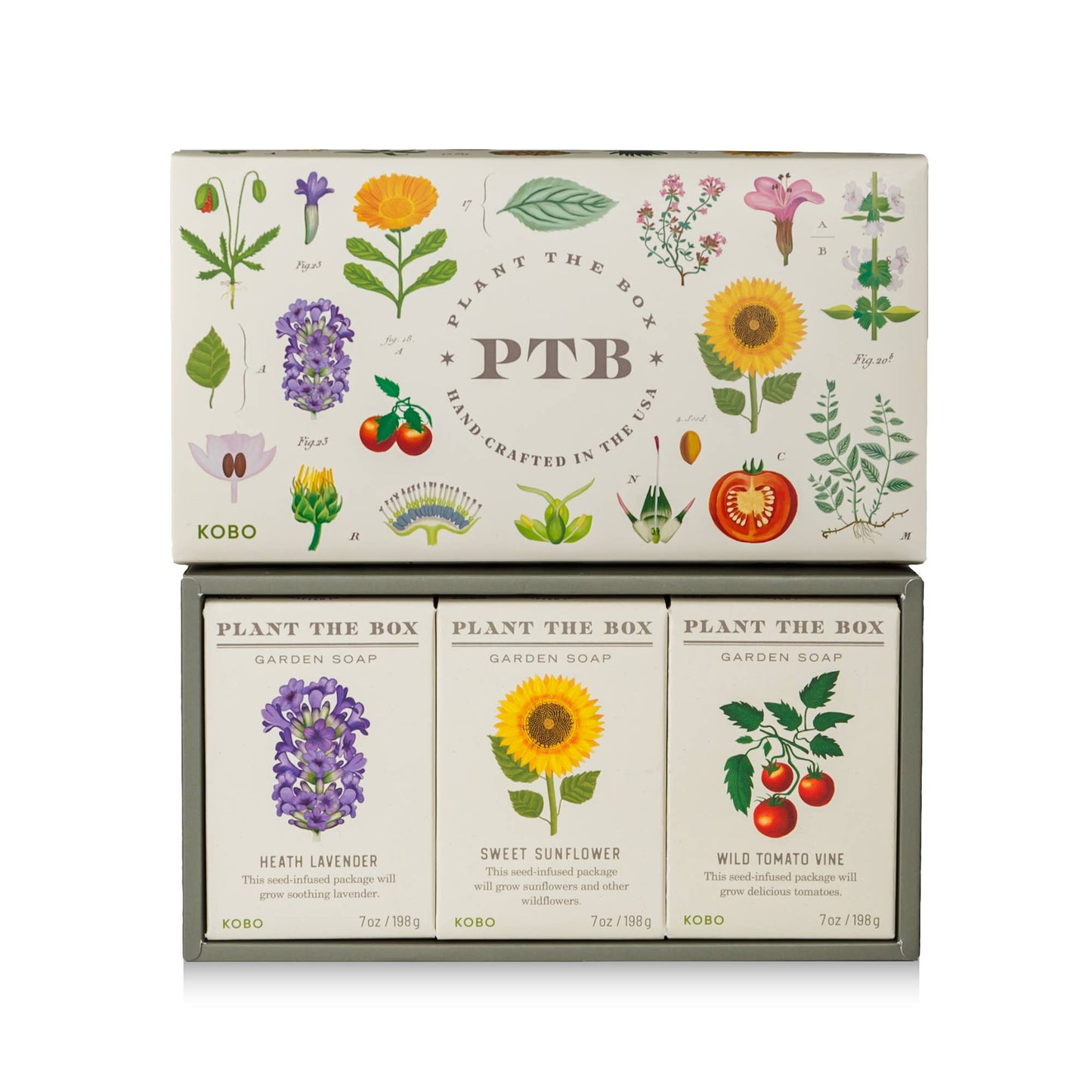 Plant the Box Bar Soap Gift Set