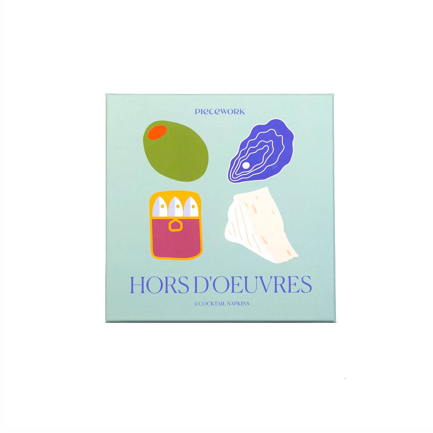 Hors D'Oeuvres Cocktail Napkins | Set of 4