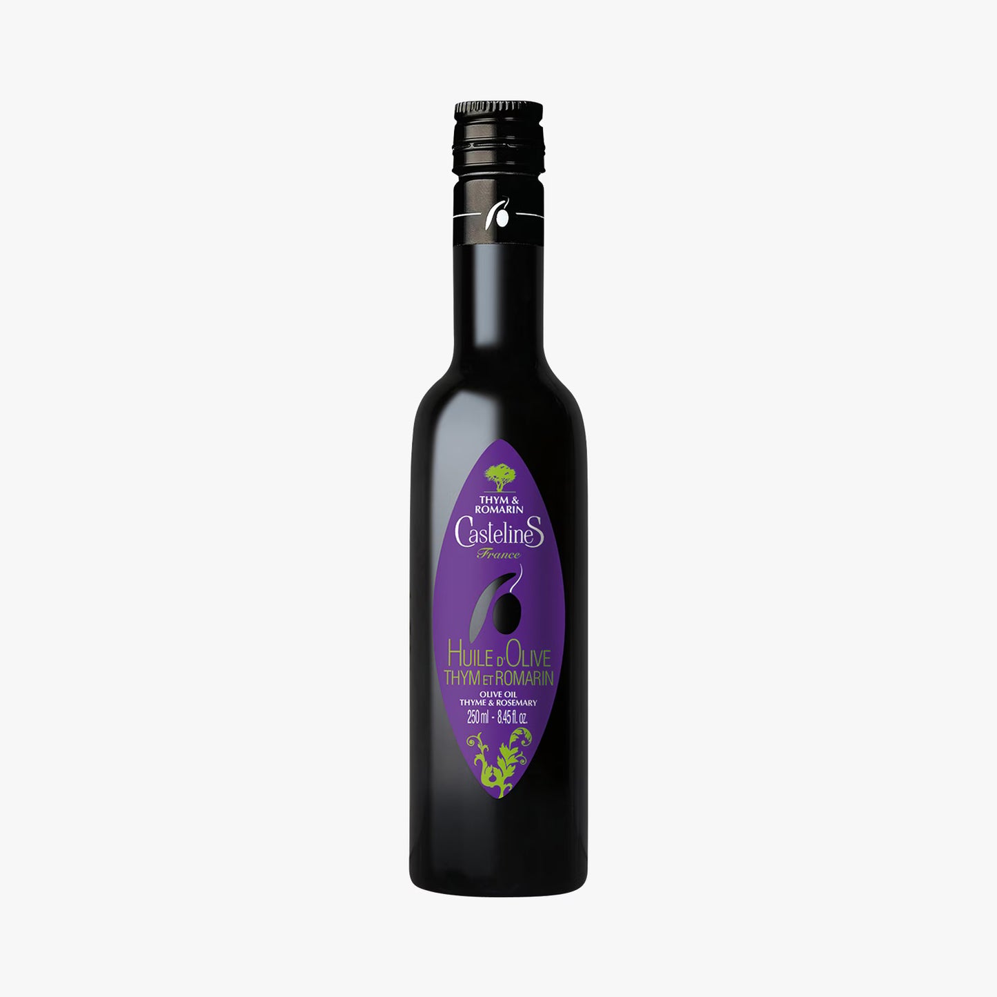 CastelineS Extra Virgin Olive Oil with Thyme & Rosemary (France)