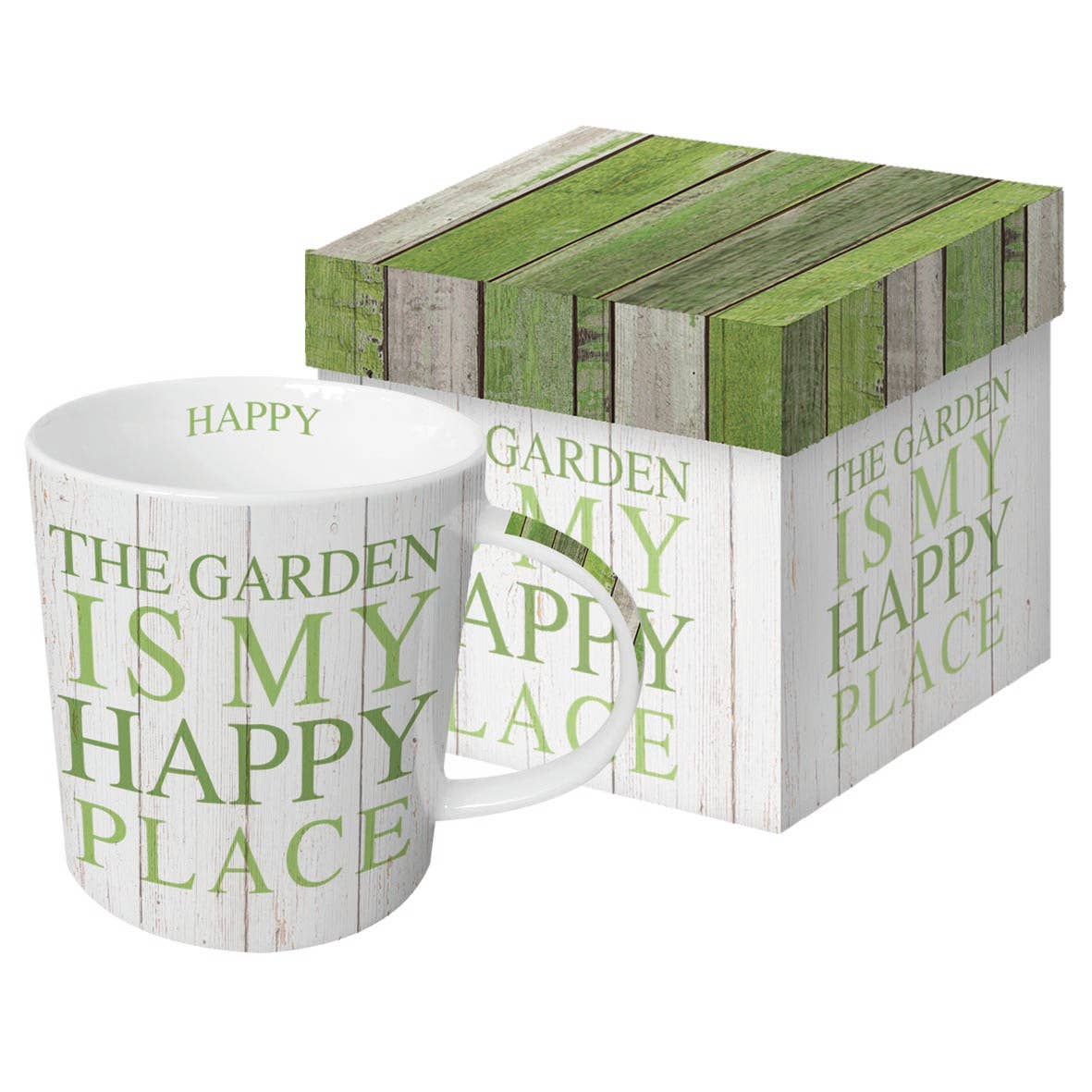 The Garden Is My Happy Place Gift-Boxed Mug - The Savory Pantry