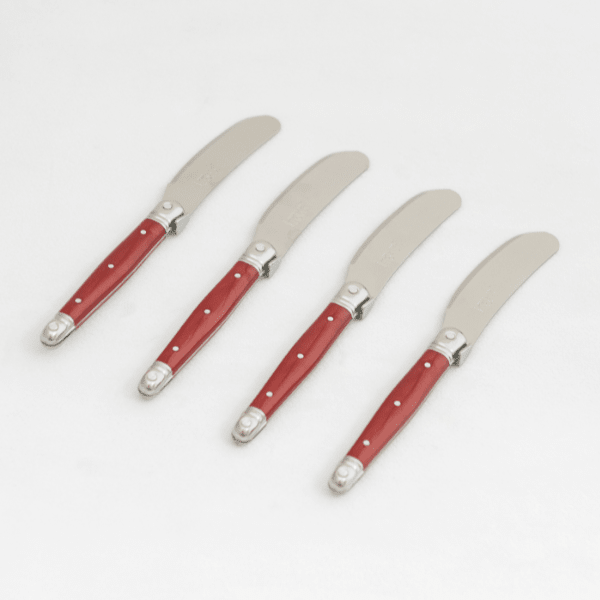 Set of Four Spreaders | Red - The Savory Pantry