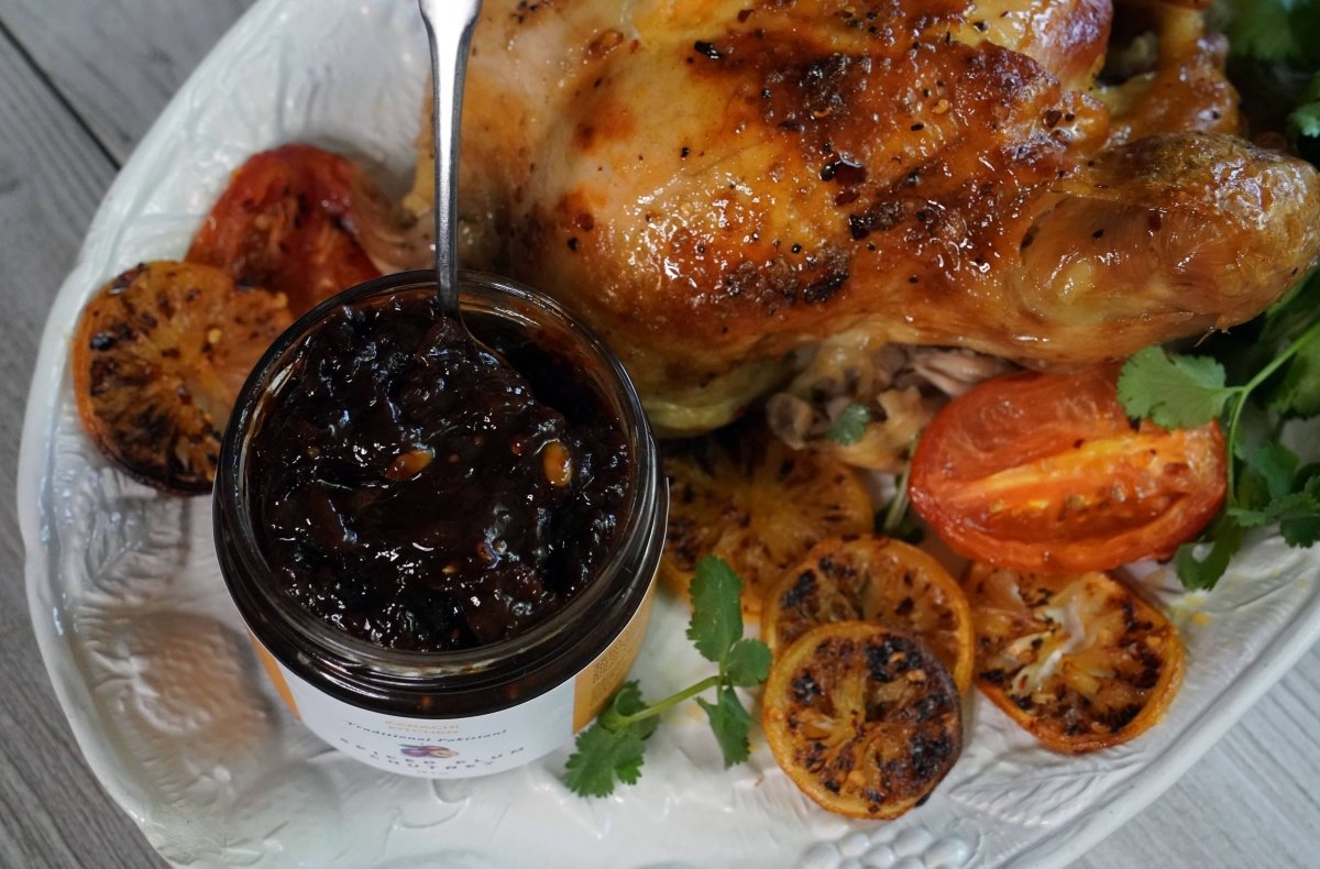 Spiced Plum Chutney - The Savory Pantry