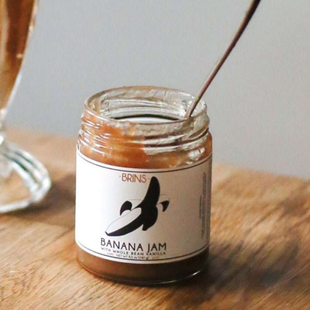 Banana Jam with Whole Bean Vanilla - The Savory Pantry