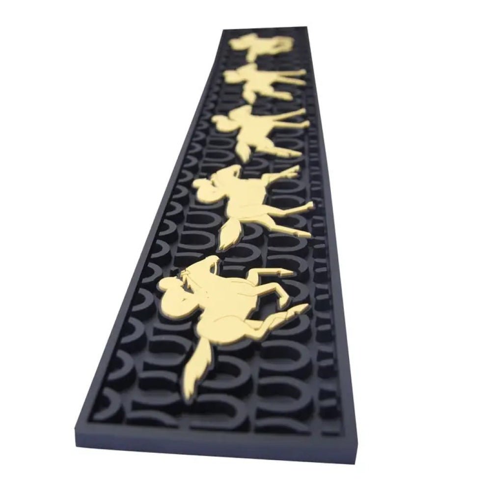 Horse Racing Themed Bar Mat - The Savory Pantry