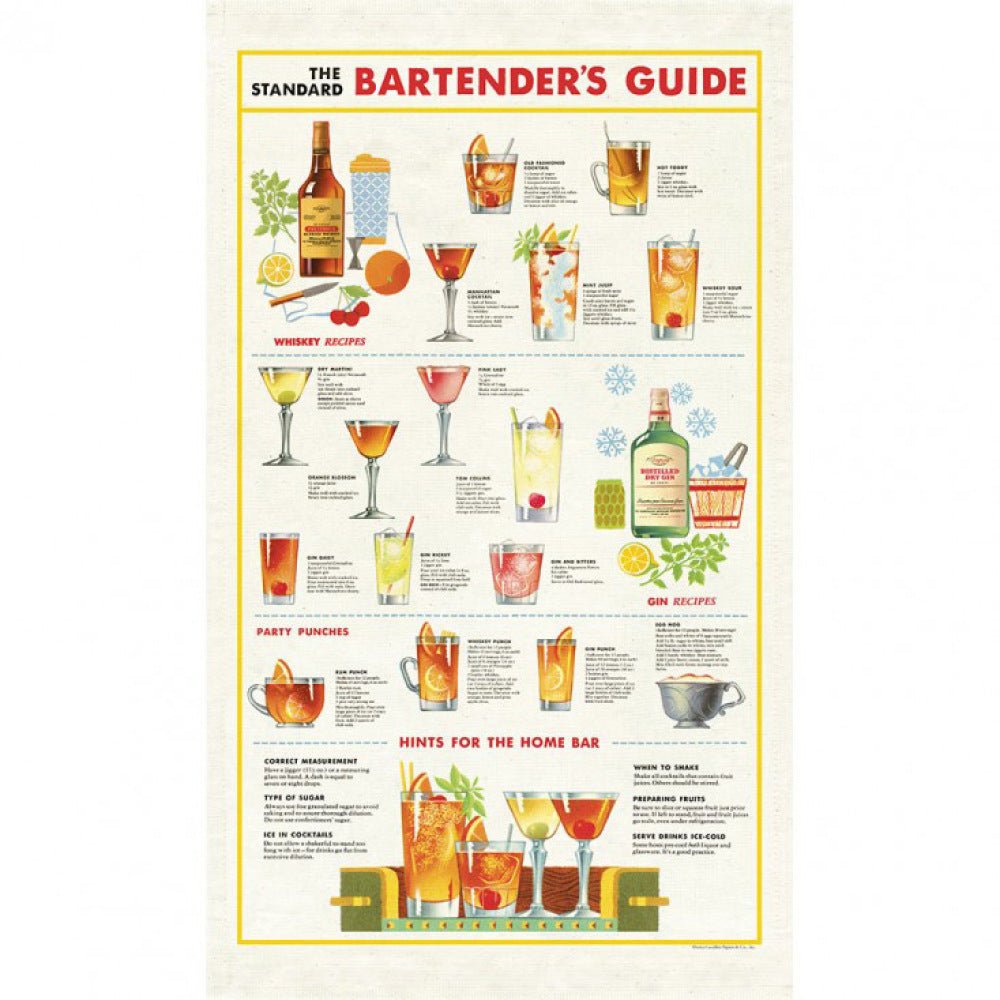 The Bartender's Tea Towel - The Savory Pantry