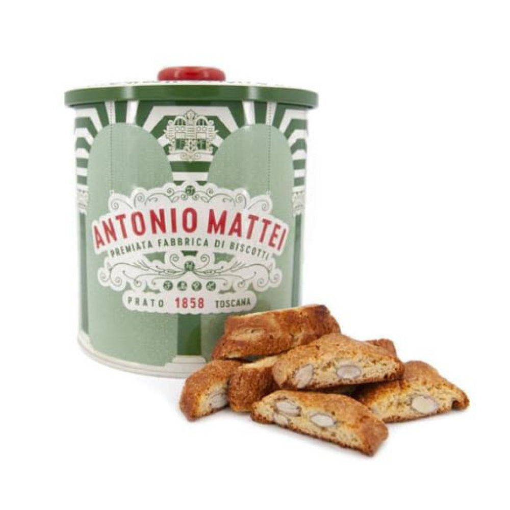 Antonio Mattei Almond Biscotti Gift Tin