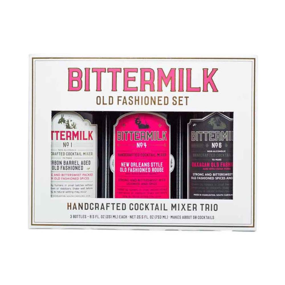 Old Fashioned Cocktail Mixer Trio - The Savory Pantry