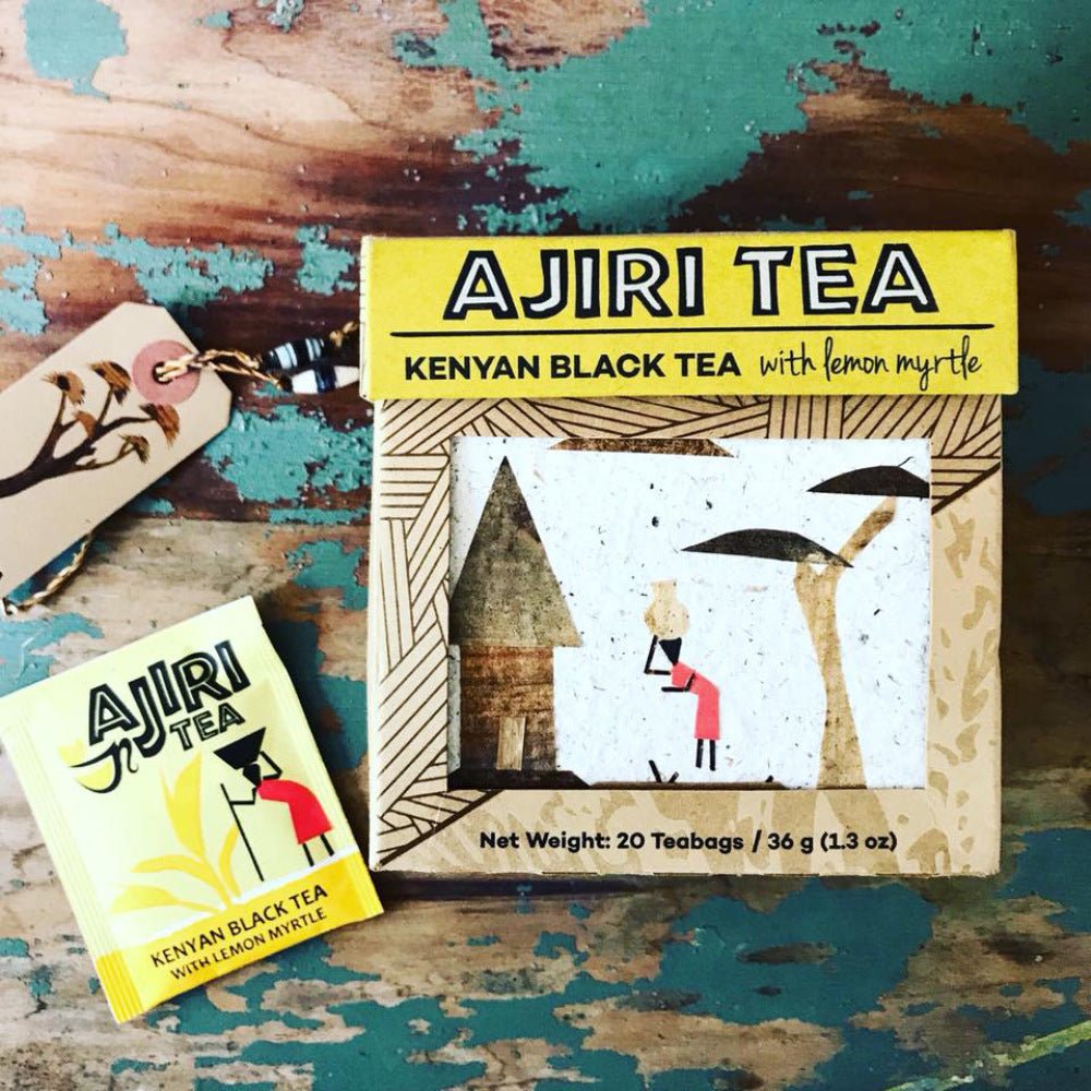 Ajiri Kenyan Black Tea with Lemon Myrtle - The Savory Pantry