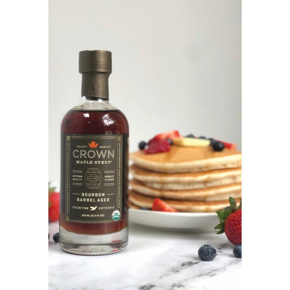 Crown Maple Bourbon Barrel Aged Organic Maple Syrup - The Savory Pantry