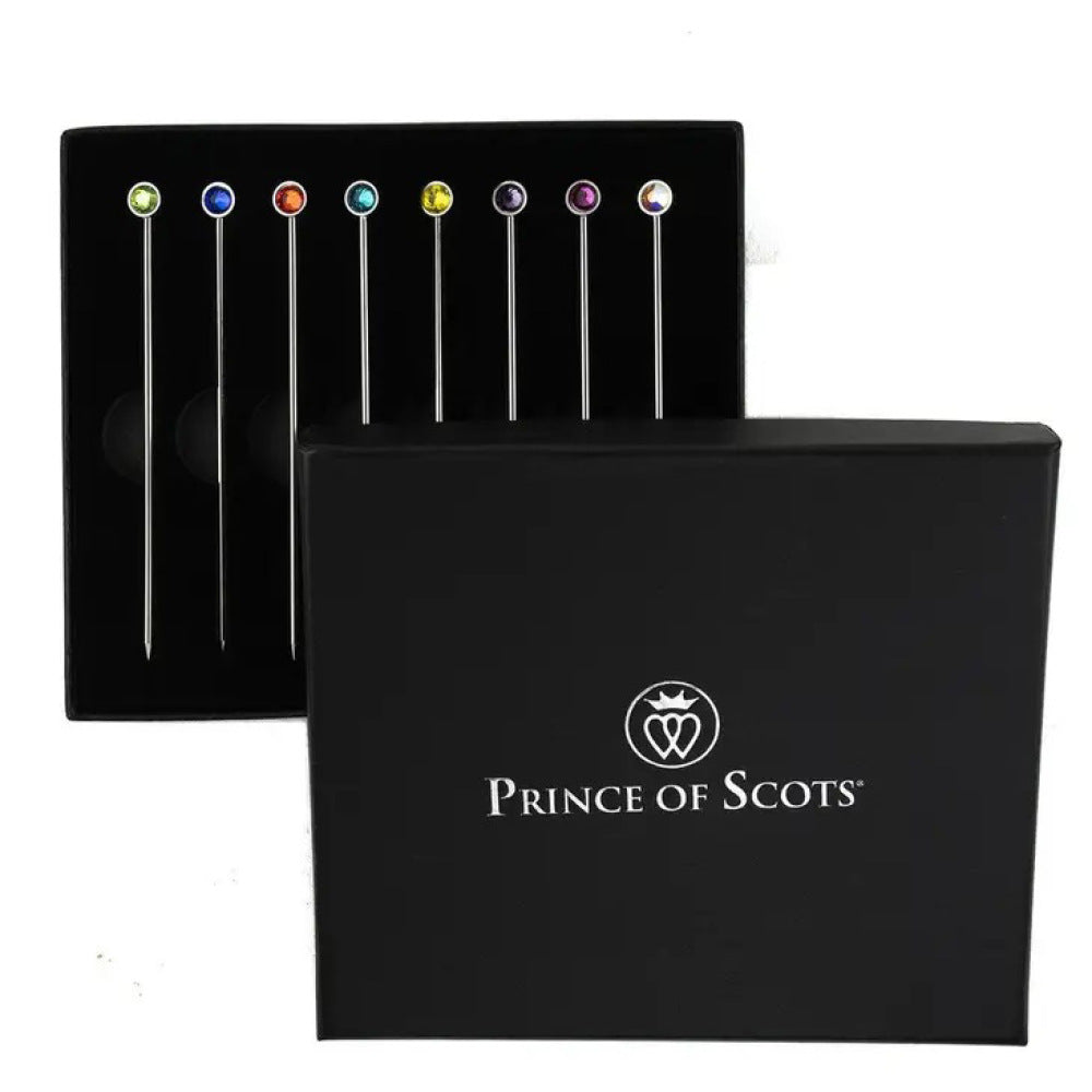 Bright Gem Crystal Cocktail Picks