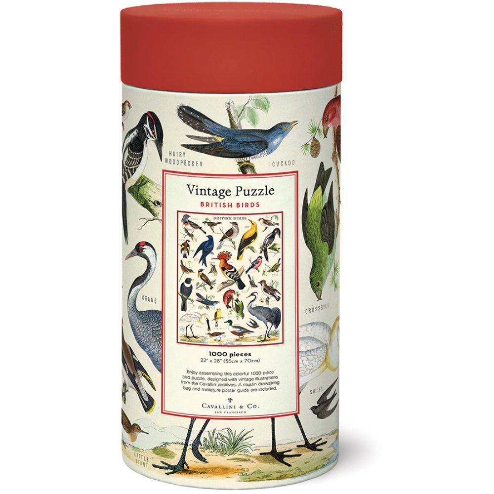 British Birds 1,000 Piece Puzzle - The Savory Pantry
