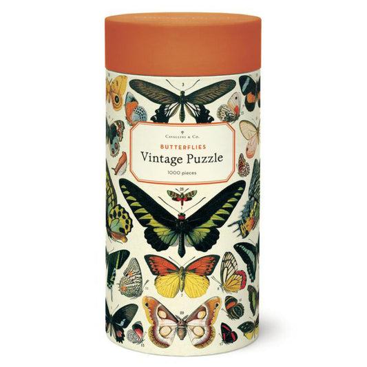 Vintage Butterflies 1,000 Piece Puzzle