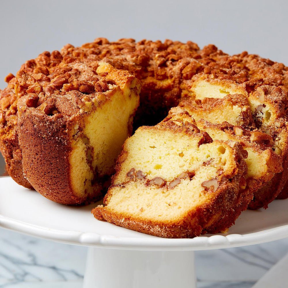 Cinnamon Walnut Coffee Cake - The Savory Pantry