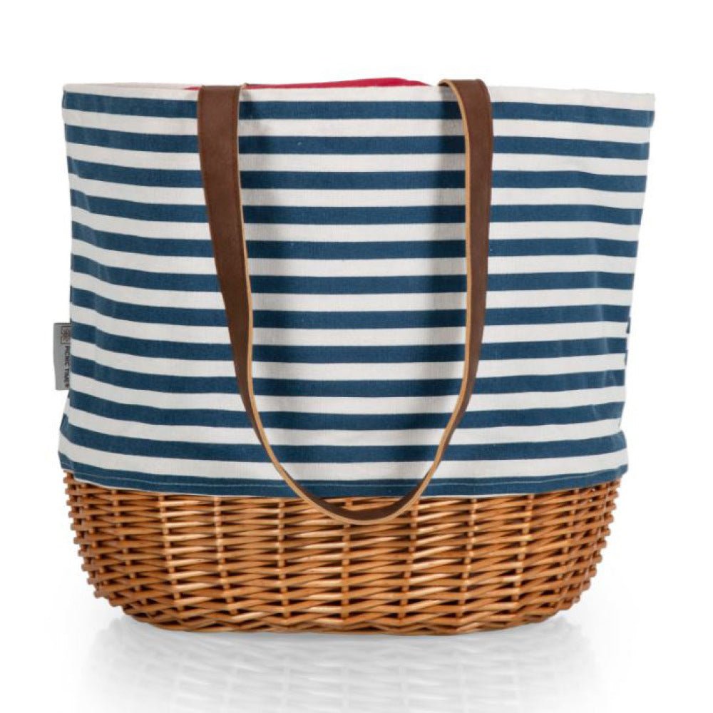 Canvas & Willow Basket Tote - The Savory Pantry
