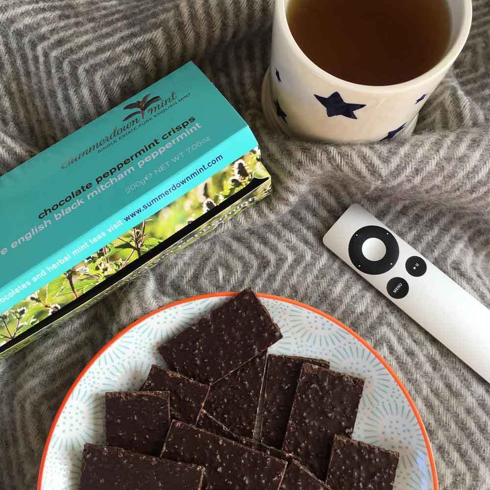 Summerdown Dark Chocolate Peppermint Crisps