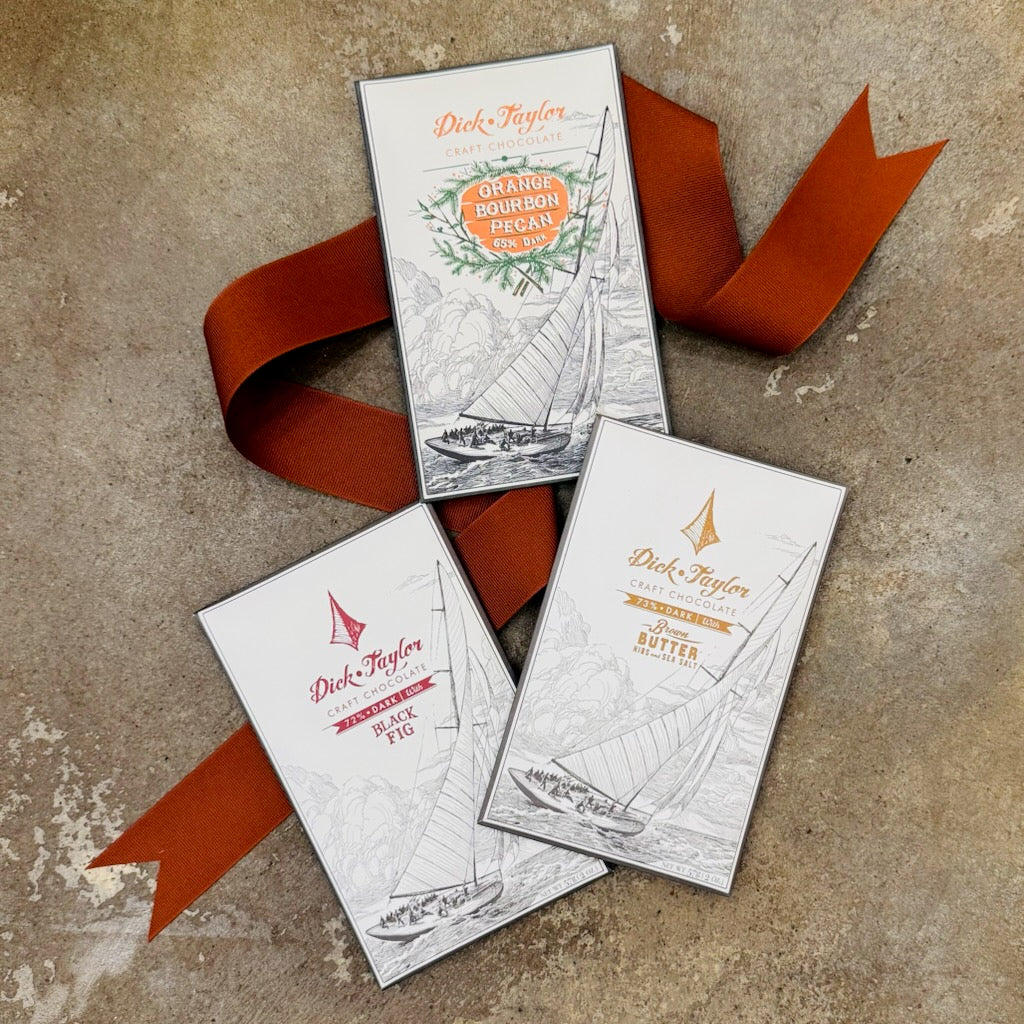 Dick Taylor Craft Chocolate Flavors of Fall Trio