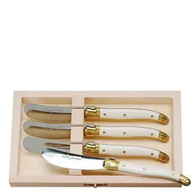 Set of Four Spreaders | Ivory - The Savory Pantry