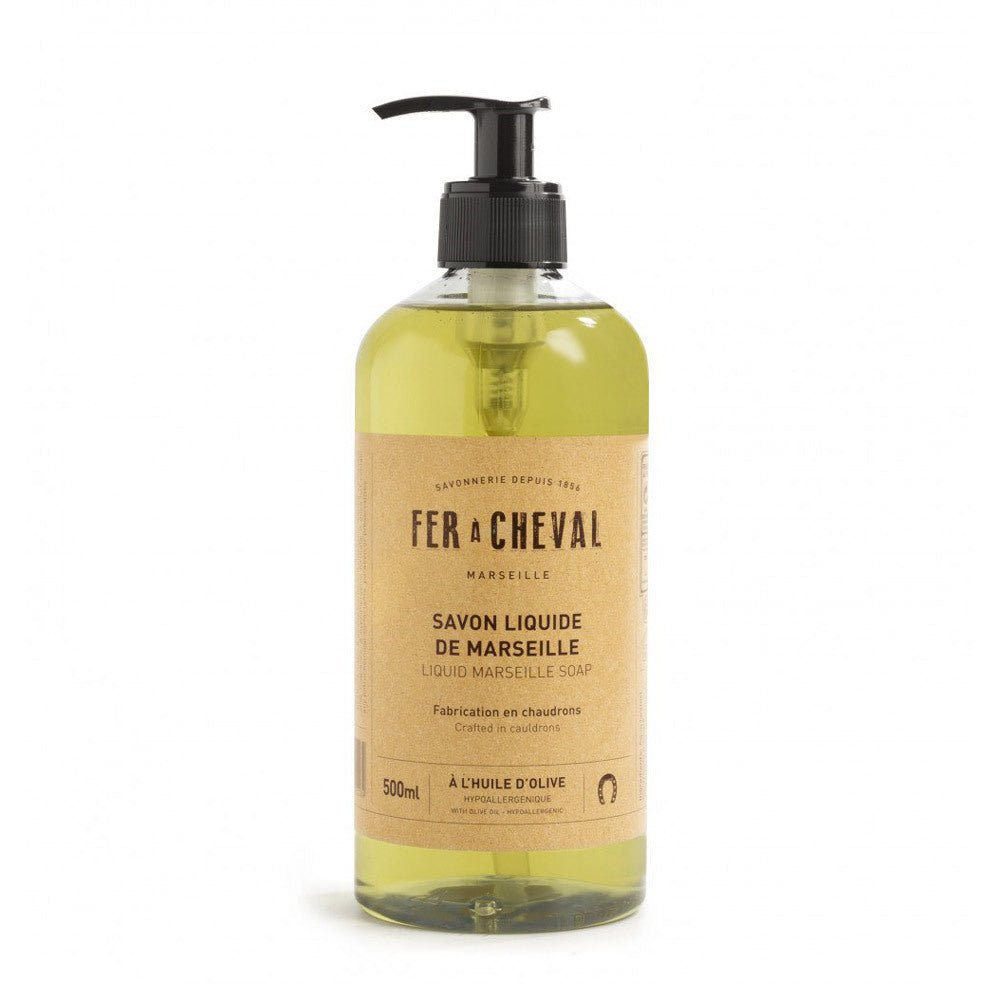Fer a Cheval Genuine Marseille Liquid Olive Oil Soap - The Savory Pantry
