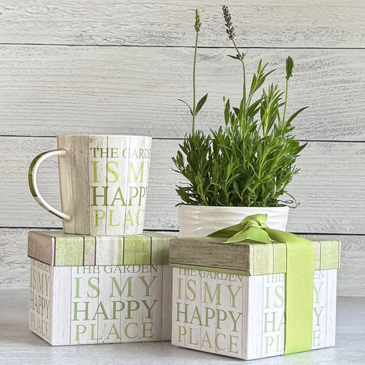 The Garden Is My Happy Place Gift-Boxed Mug