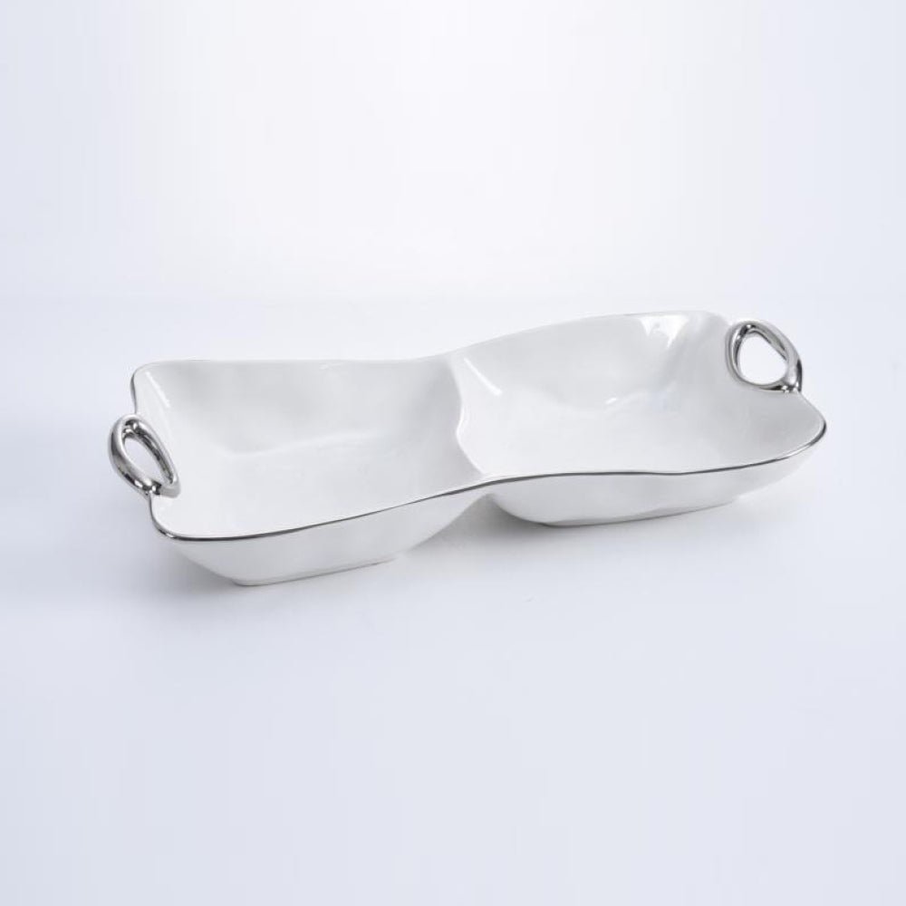 Handle with Style 2-Section Server - The Savory Pantry