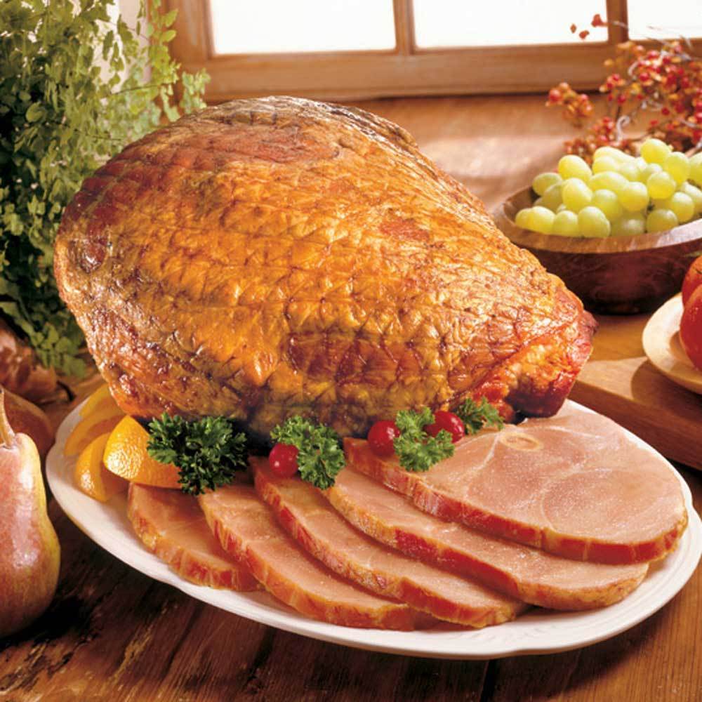 Arkansas Hickory Smoked Ham, Whole Bone-In Holiday Food Gifts