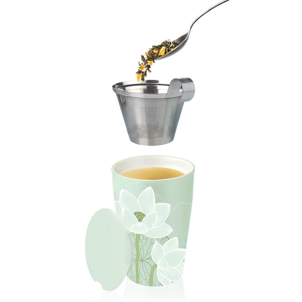 Tea Forte Lotus Teacup with Infuser