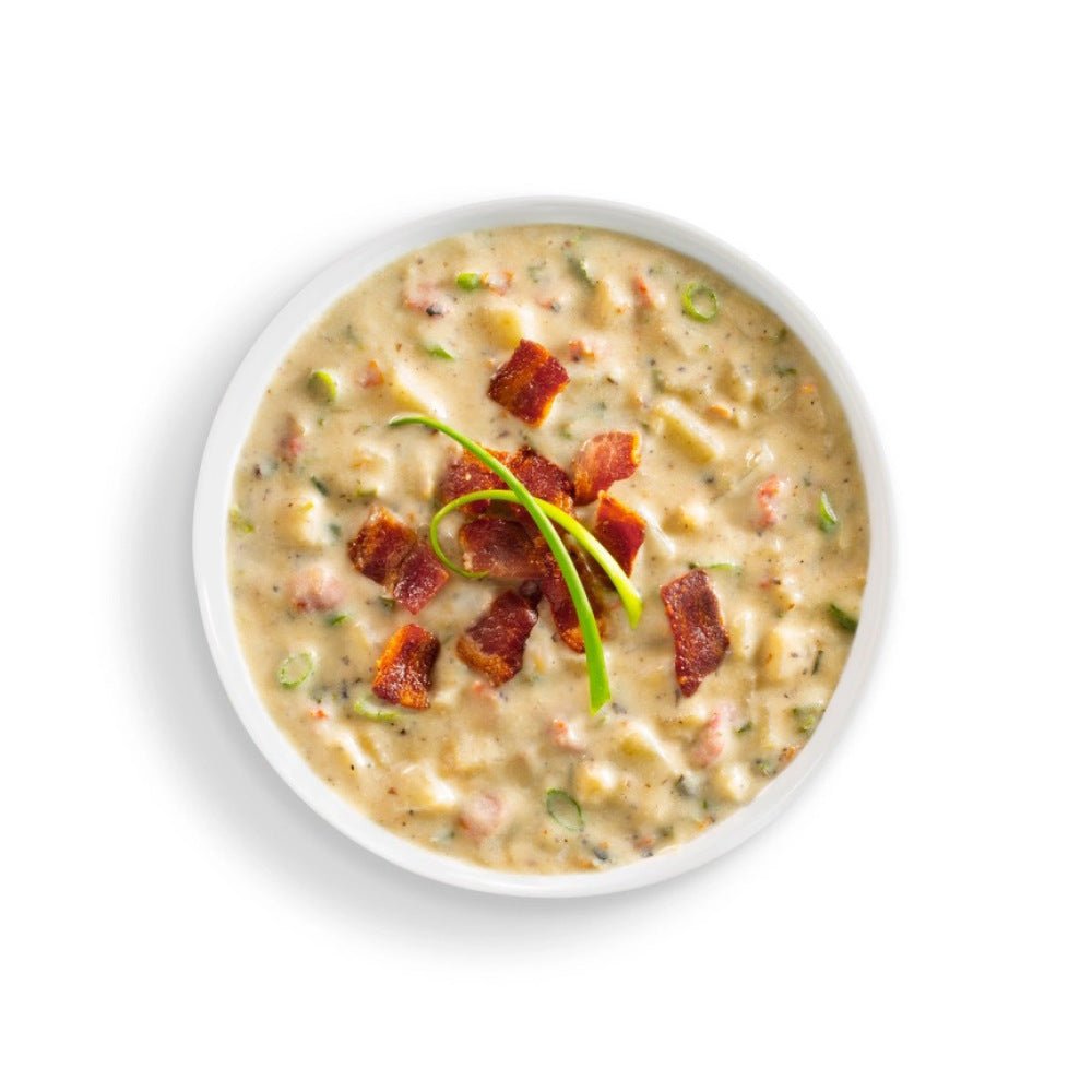 Rocky Mountain Trail Loaded Potato Soup - The Savory Pantry