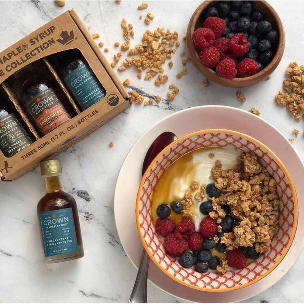 Organic Estate Bottled Maple Syrup Trio - The Savory Pantry