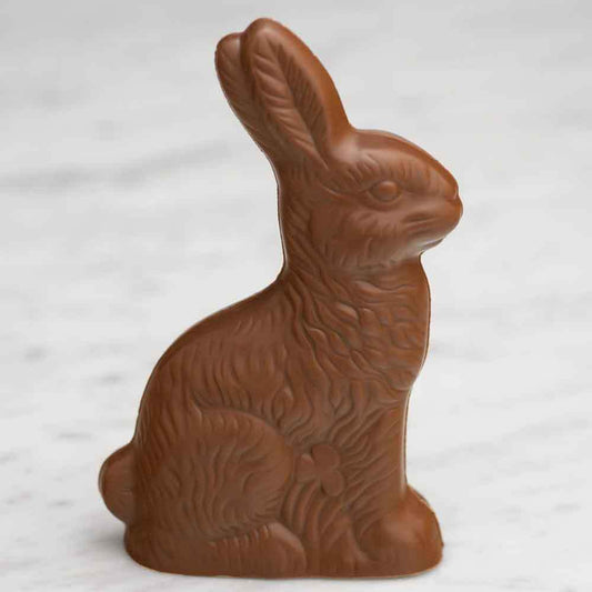Solid Organic Milk Chocolate Bunny
