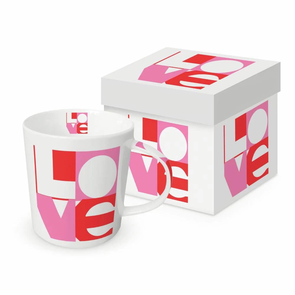 Love Graphic Gift-Boxed Mug - The Savory Pantry