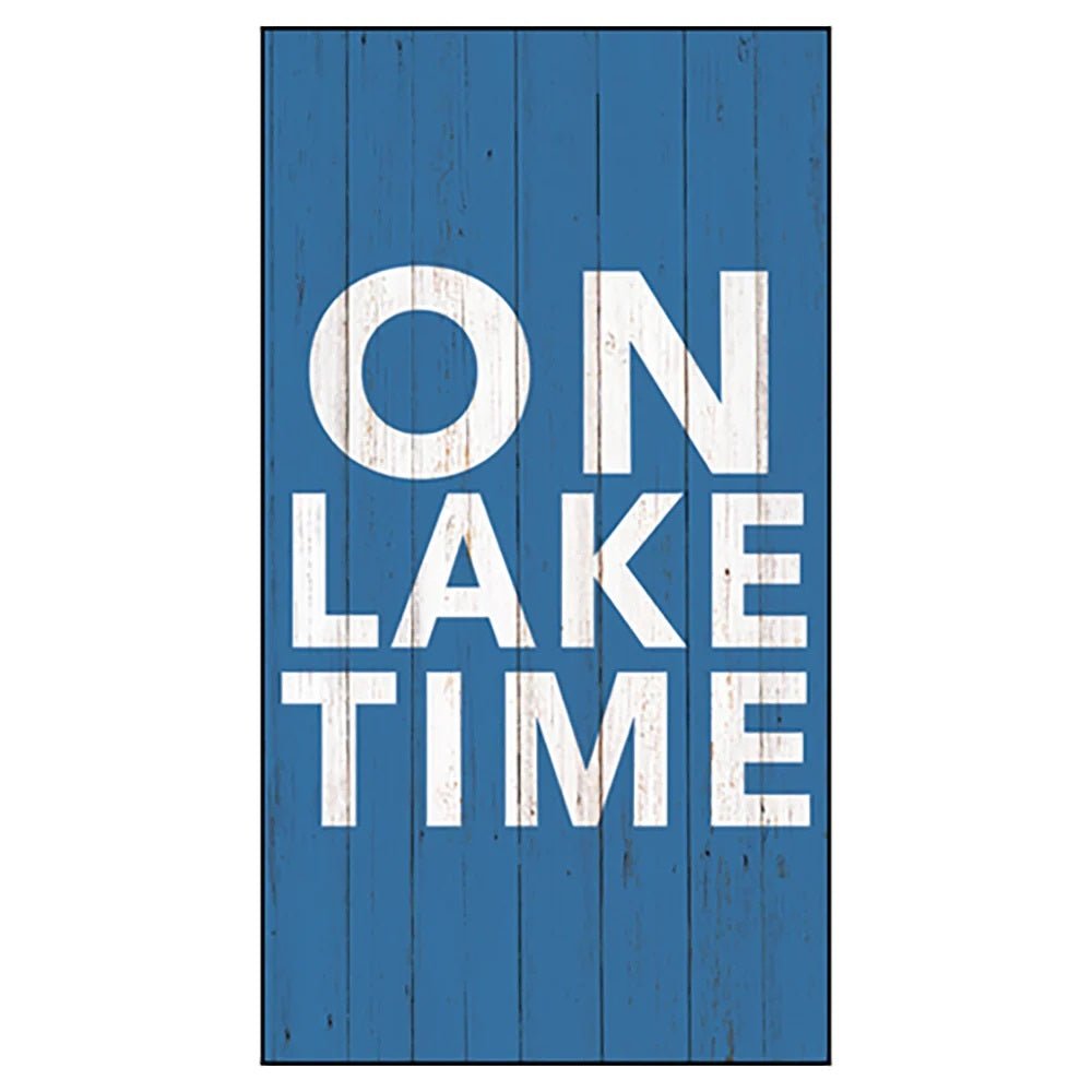 On Lake Time Guest Towels - The Savory Pantry