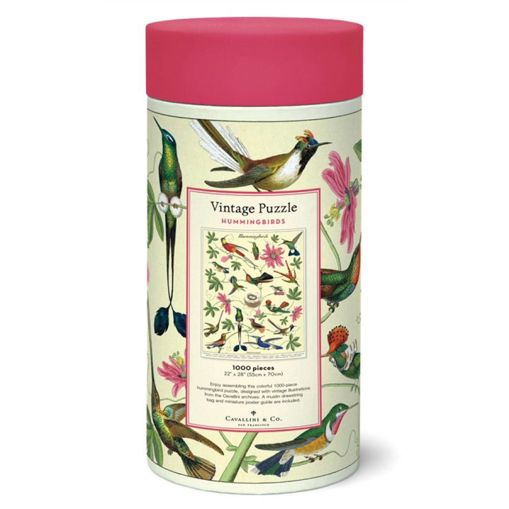 Hummingbirds 1,000 Piece Puzzle - The Savory Pantry