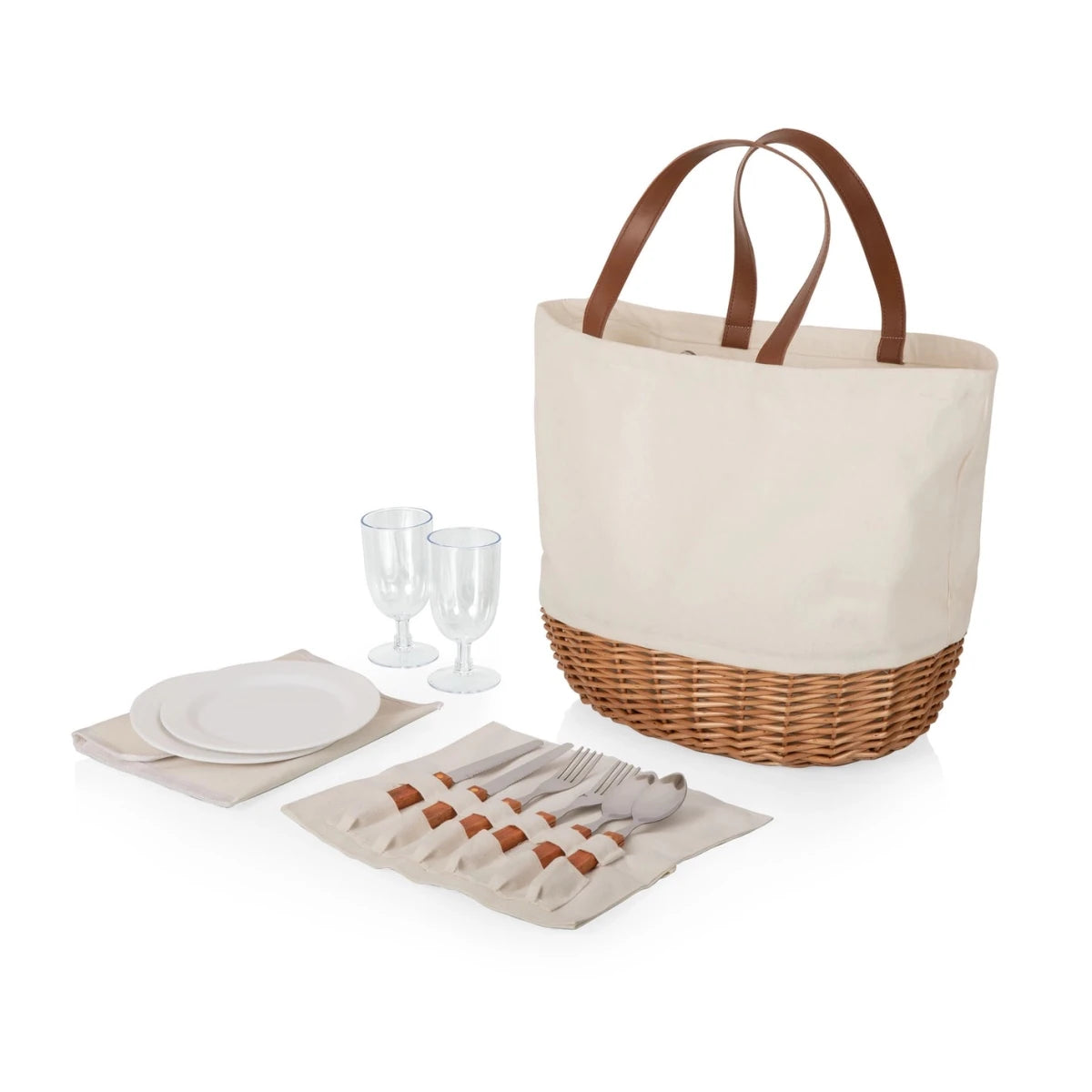 Promenade Picnic Basket for 2 - The Savory Pantry
