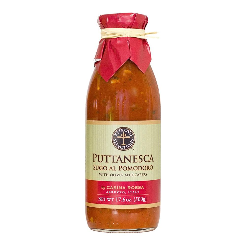 Sugo al Pomodoro Puttanesca Sauce with Olives & Capers - The Savory Pantry
