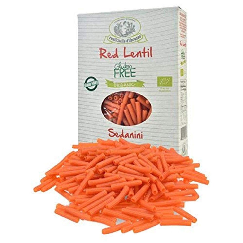 Organic Red Lentil Sedanini - The Savory Pantry