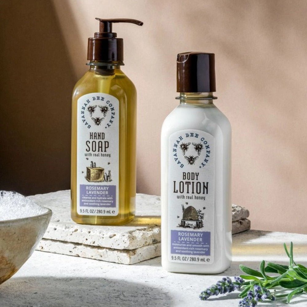 Rosemary Lavender & Honey Body Care Gift Set - The Savory Pantry