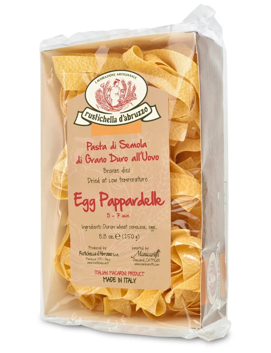 Egg Pappardelle - The Savory Pantry
