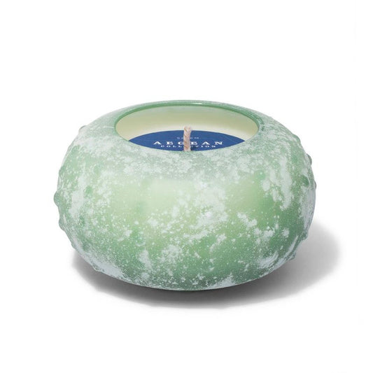 Sea Foam Urchin Stacking Candle - Olive & Sage