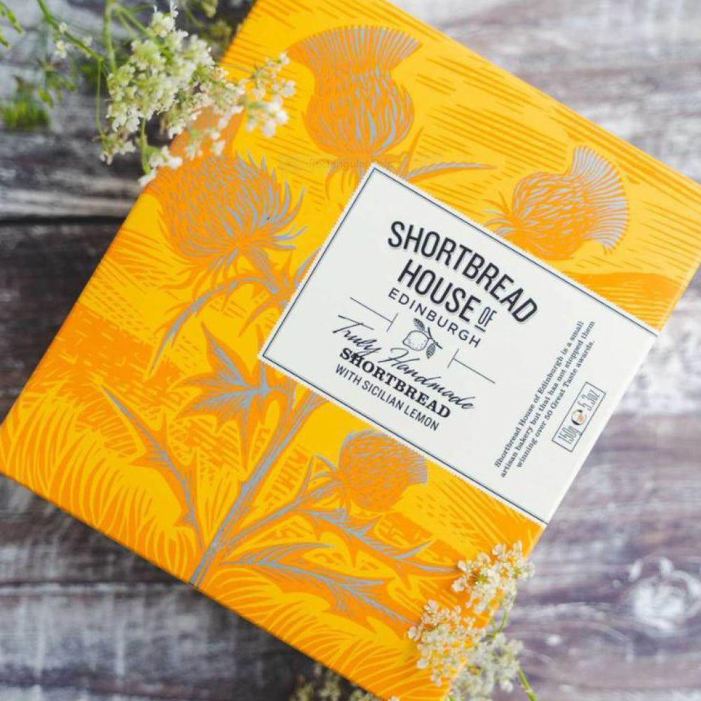 Handmade Shortbread with Sicilian Lemon