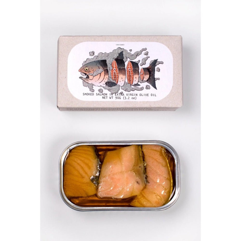 Smoked Salmon in Extra Virgin Olive Oil - The Savory Pantry