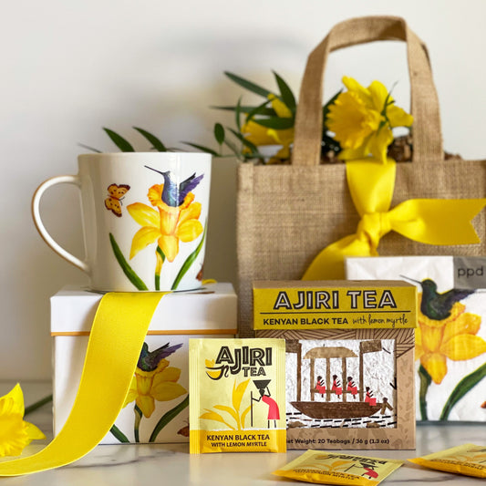 Daffodil Nest Tea Tote