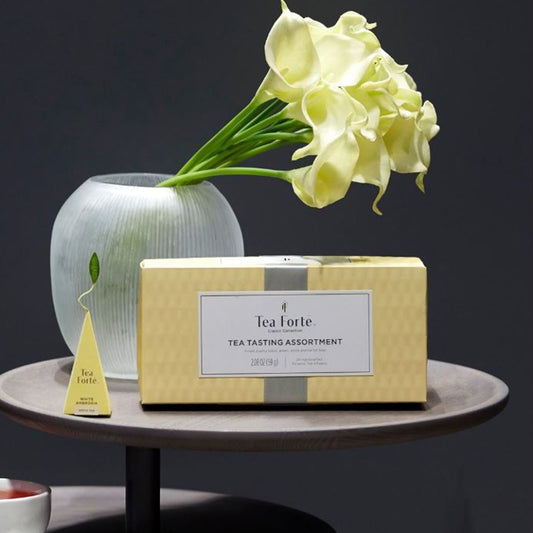 Tea Assortment of Black Green White & Herbal Teas