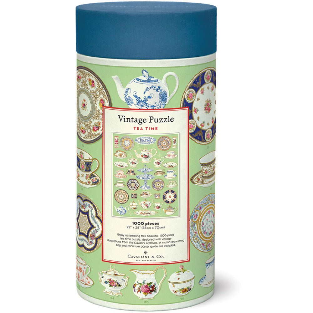 Tea Time 1,000 Piece Puzzle - The Savory Pantry