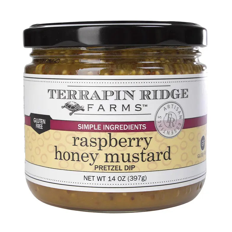 Raspberry Honey Mustard Pretzel Dip