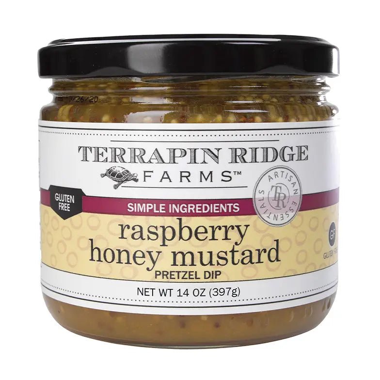 Raspberry Honey Mustard Pretzel Dip - The Savory Pantry